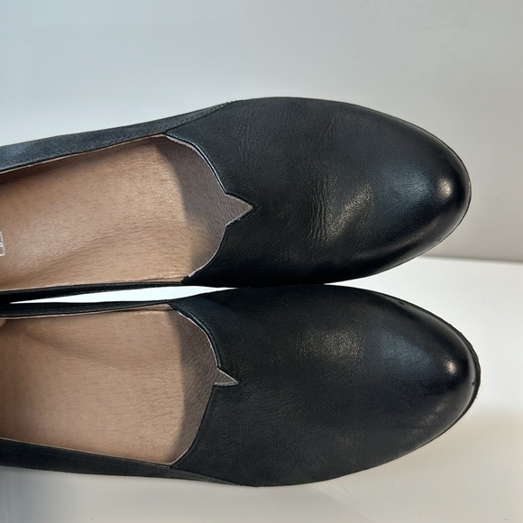 Dansko Lilliana Black Leather Hidden Wedge Loafers Size 40(9.5-10) - Picture 12 of 15